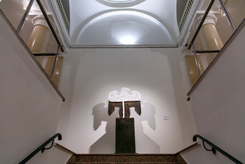 Art pieces by Igor Makarevich and Elena Elagina at the MMOMA