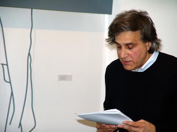 Владимир Аристов и Андрей Тавров в Поэтическом клубе